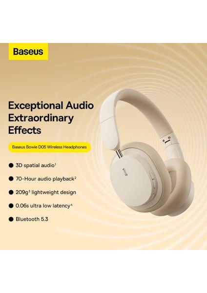 Ultra Hafif Cift Cihaz Uyumlu Anc Bluetooth Vers.5.3 Kafaüstü Bluetooth Kulaklık 3D Surround