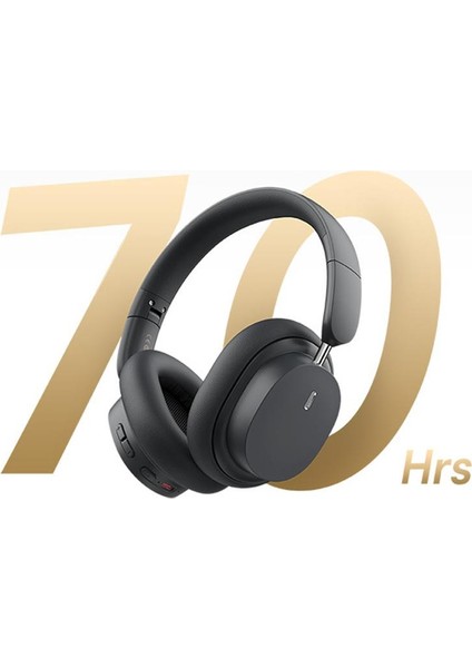 Ultra Hafif Cift Cihaz Uyumlu Anc Bluetooth Vers.5.3 Kafaüstü Bluetooth Kulaklık 3D Surround