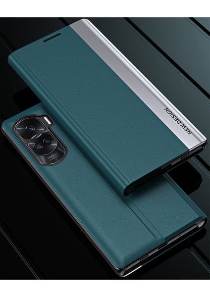 Honor 90 Lite Için Ince Flip Deri Manyetik Kapatma Telefon Kılıfı - Sarı (Yurt Dışından) fırsatları