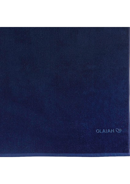 Olaian Havlu - L Boy - Lacivert - 145 x 85 Cm