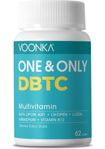 One And Only Dbtc Multivitamin 62 Tablet
