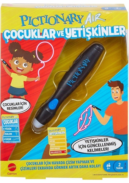 HDC66 Pictionary Air Çocuklar ve Yetişkinler