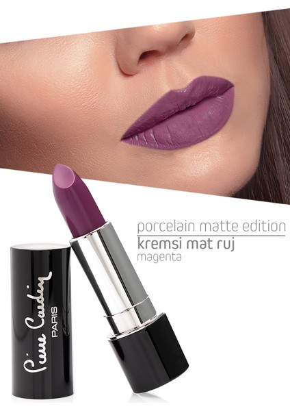 Pierre Cardin Porcelain Matte Edition Lipstick - Magenta -204