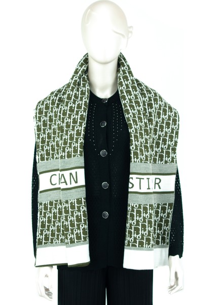 Kadın Kışlık Pamuklu Iplikten Dokuma Bilinen Modern Desenli Geniş Tarz Atkı Şal fiyatları