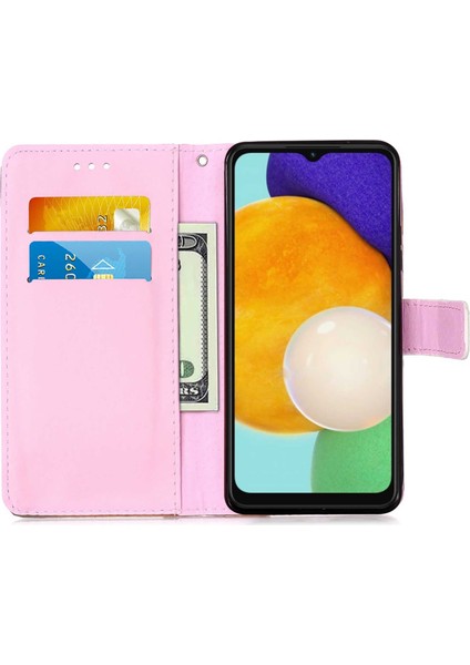 Samsung Galaxy A34 5g Pu Deri Cüzdan Kapağı Tam Koruma Telefonu Standı Case-Baby Panda (Yurt Dışından)