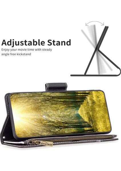 Samsung Galaxy A14 Için 5g Fermuarı Cep Yatay Stand Telefon Kılıfı Pu Deri Desen Çanta Manyetik Cüzdan Kapak Ayak (Yurt Dışından) fiyatları