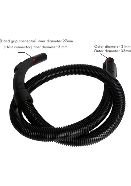 Uzatma Borusu Hortum Konnektörü Elektrikli Süpürge Endüstriyel Merkezi Vakum 1.5m Için Yedek Hortum (Yurt Dışından) fiyatları