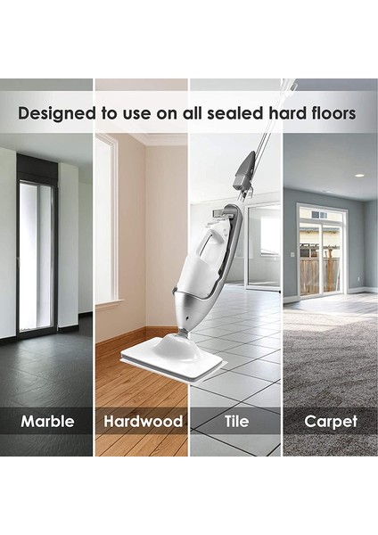 Buharlı Paspas Pedleri Için Yedek Paspas Pedleri S3101 S7326 S3601 7688ANB 7688ANW Zemin Buharlı Temizlik Paspas Pedleri (Yurt Dışından) fiyatları