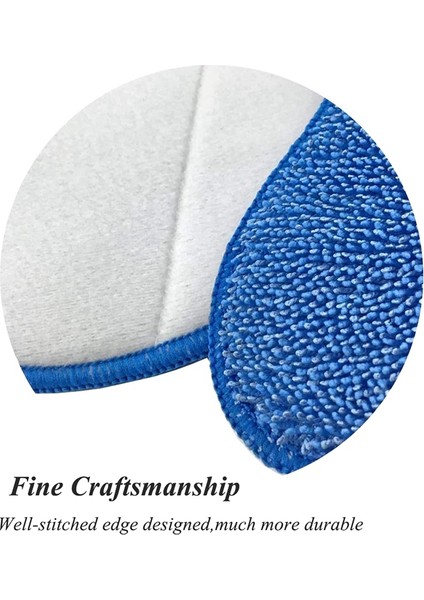 8 Paket Yedek Buharlı Paspas Temizleme Pedleri Vax S85-CM Buharlı Mikrofiber Temizlik Paspas Pedleri Temizleyici (Yurt Dışından) fiyatları