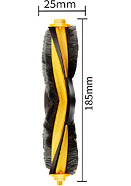 Deebot Ozmo T8 Elektrikli Süpürge Ana Fırça Değiştirilebilir Aksesuar Için 2 Adet Rulo Fırça (Yurt Dışından) fiyatları