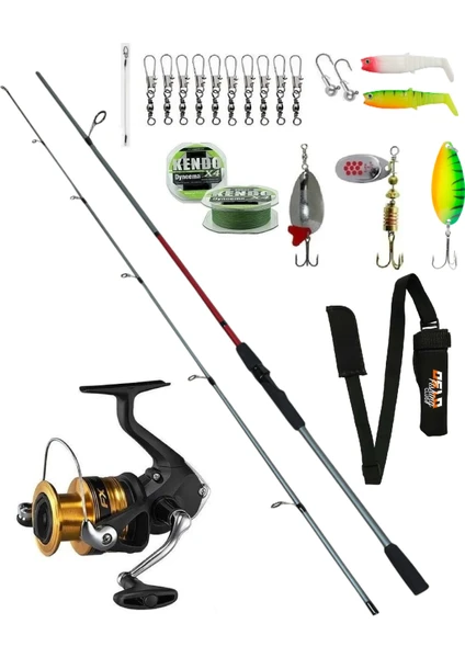 Fx 4000 Oslo Big Bass 270CM 15-40GR Turna Spin Olta Seti