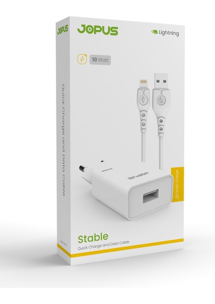 iPhone Lightning JO-S05 Stable 2A 10 Watt Sarj Cihazi