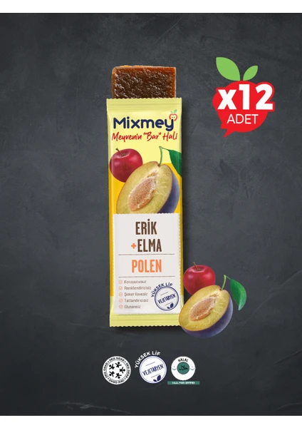 Meyve Bar Polen Erik  25 gr x 12