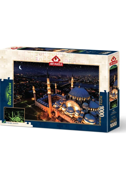 Art Puzzle Sultan Ahmed Camii 1000 Parça Neon Puzzle