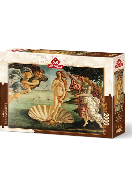 Venüs'ün Doğuşu, Sandro Botticelli 2000 Parça Puzzle