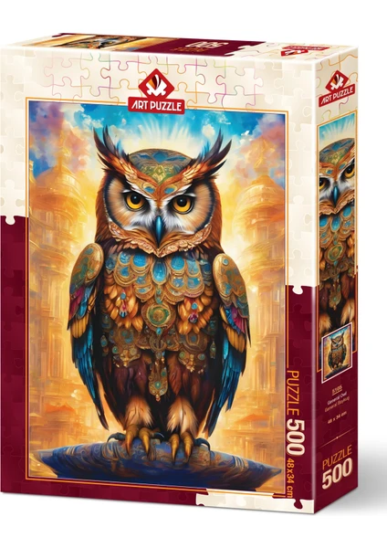 Art Puzzle General Baykuş 500 Parça Puzzle