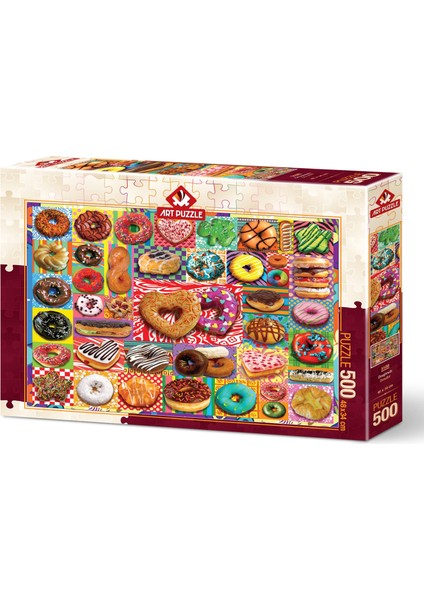 Art Puzzle Donutlar 500 Parça Puzzle