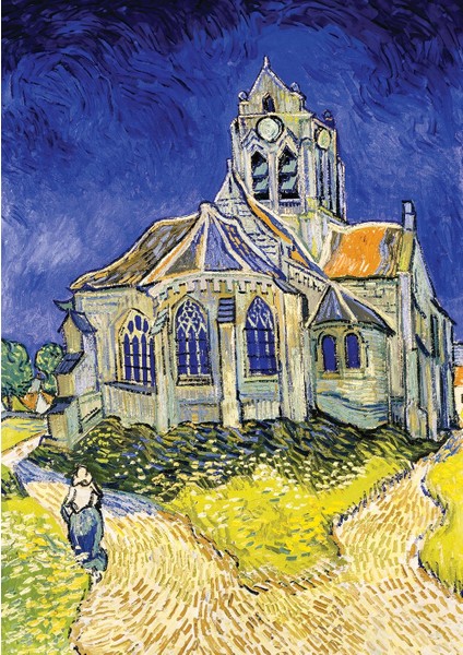 Kilise, Vincent Van Gogh 1000 Parça Puzzle fiyatları