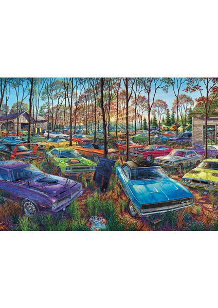 Araba Mezarlığı 1000 Parça Puzzle fiyatları