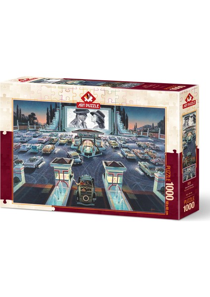 Açık Hava Sineması 1000 Parça Puzzle