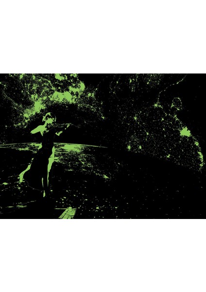 Son Keman 1000 Parça Neon Puzzle modelleri