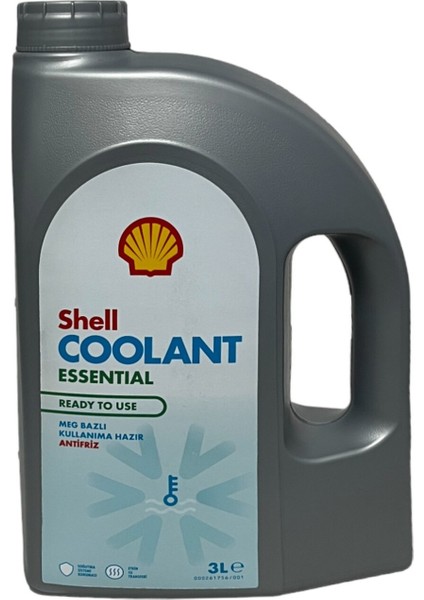 Coolant Essential 4 Mevsimlik Mavi Antifriz 3 Litre