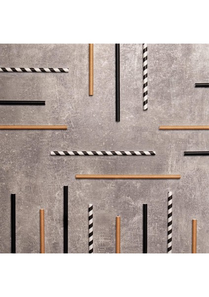 Kraft Renk Natural Karton Pipet 25 Adet fırsatları