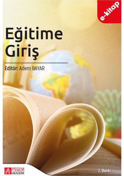 Eğitime Giriş (e-kitap)