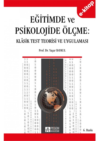 Eğitimde ve Psikolojide Ölçme (e-kitap)