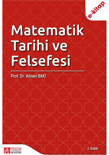 Matematik Tarihi ve Felsefesi (e-kitap)