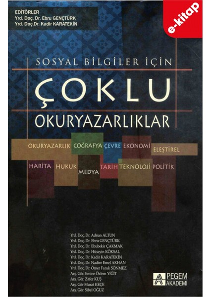Sosyal Bilgiler için Çoklu Okuryazarlıklar (e-kitap)