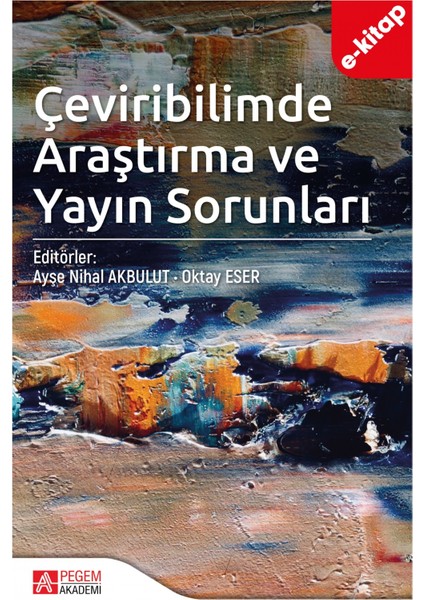 Çeviribilimde Araştırma ve Yayın Sorunları (e-kitap)