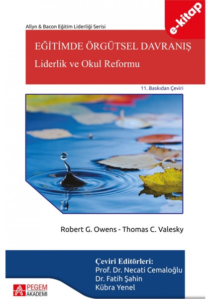 Eğitimde Örgütsel Davranış: Liderlik ve Okul Reformu (e-kitap)