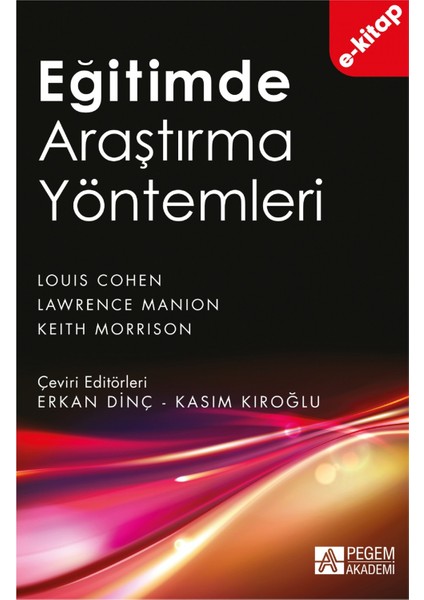 Eğitimde Araştırma Yöntemleri (e-kitap)