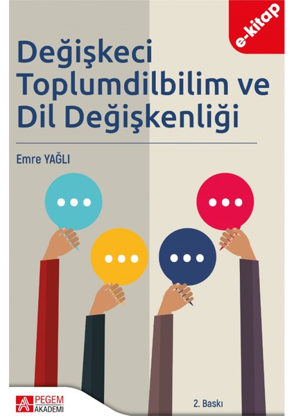 Değişkeci Toplumdilbilim ve Dil Değişkenliği (e-kitap)