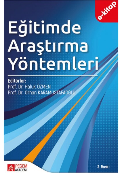 Eğitimde Araştırma Yöntemleri (e-kitap)