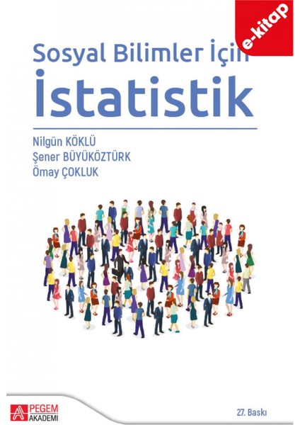 Sosyal Bilimler için İstatistik (e-kitap)