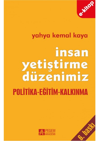 İnsan Yetiştirme Düzenimiz (e-kitap)