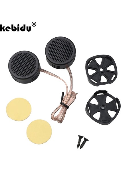 1 Çift Mp3 Çalar 500W Araba Mini Dome Tweeter Hoparlör Yüksek Hoparlör Süper Bas Güç Ses Otomatik Ses Klaxon Ton (Yurt Dışından)