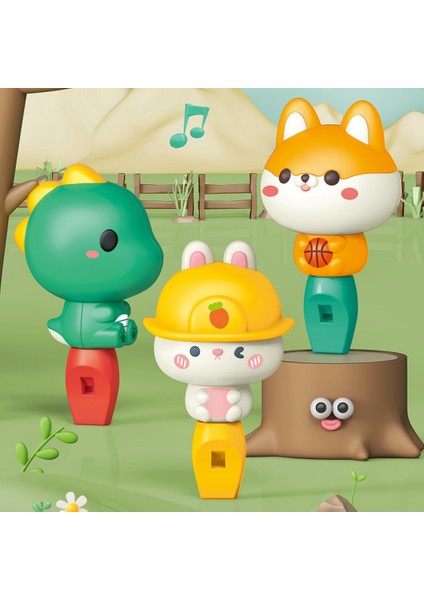 Düdük Oyuncak Sevimli Hayvan Düdük Çocuk Müzik Enstrümanı Oyuncak Noisemaker Oyuncaklar Ses Oyuncaklar Eğitici Oyuncaklar Doğum Günü Partisi Tavşan (Yurt Dışından) modelleri