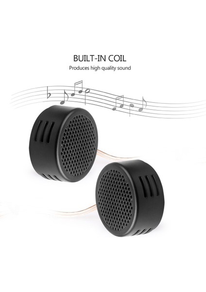 Kebidu 500W Yüksek Verimli Evrensel Mini Araba Dome Tweeter Taşınabilir Hoparlör Hoparlör Süper Güç Ses Klaxon Ses (Yurt Dışından) modelleri