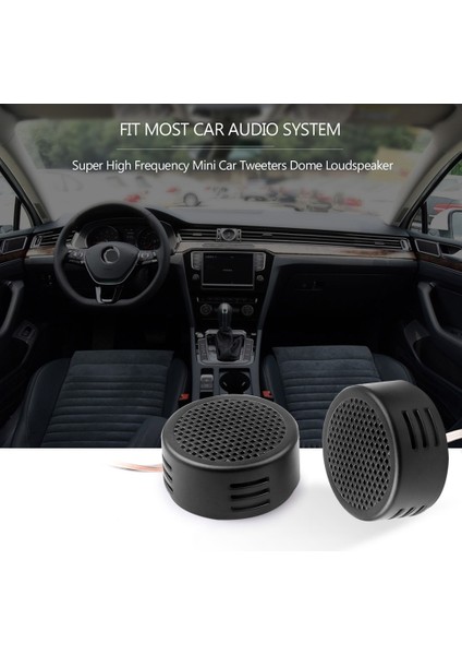 Kebidu 500W Yüksek Verimli Evrensel Mini Araba Dome Tweeter Taşınabilir Hoparlör Hoparlör Süper Güç Ses Klaxon Ses (Yurt Dışından) fırsatları
