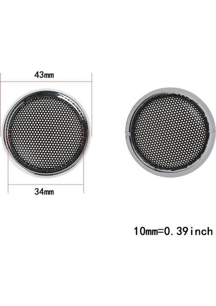 2 Adet Hoparlör Kapağı Tweeter Grill Mesh Mesh Koruma Izgaraları Hoparlörler Hoparlör Mini 1 Inç Dıy Aksesuarları (Yurt Dışından) fiyatları