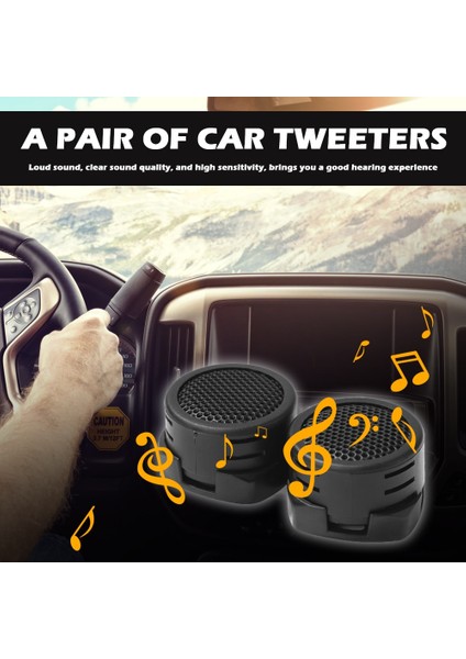 Araba Ses Araba Yüksek Frekans Araba Otomotiv Stereo Ses Hoparlörler Için Araba Ses Süper Güç Loud Dome Stereo Tweeter Hoparlörler (Yurt Dışından)