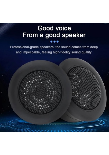 2 Adet 120W Mini Süper Dome Tweeter Hoparlör Alüminyum Alaşımlı Kasa Araba Müzik Ses Çalar Motorcyle Hoparlör Araba Ses Sistemi Için (Yurt Dışından) fiyatları