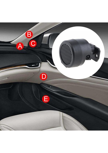 2 Adet TP-006A 500W Mini Dome Tweeter Hoparlör 12V Dc Yüksek Frekanslı Araç Ses Tiz Hoparlörler Otomobil Aksesuarları Siyah (Yurt Dışından) modelleri
