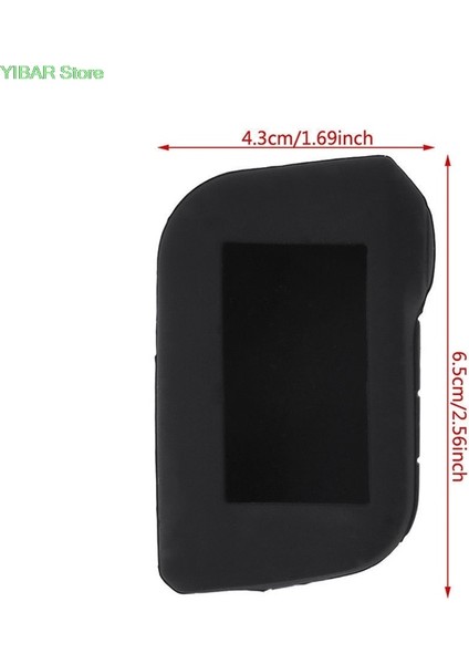1 Adet Sıcak Satış A93 Araba Alarmı LCD Uzaktan Kumanda Rus Versiyonu Anahtar Kutu Starline A93/A63 Için Anahtarlık Zinciri Iki Yönlü (Yurt Dışından)