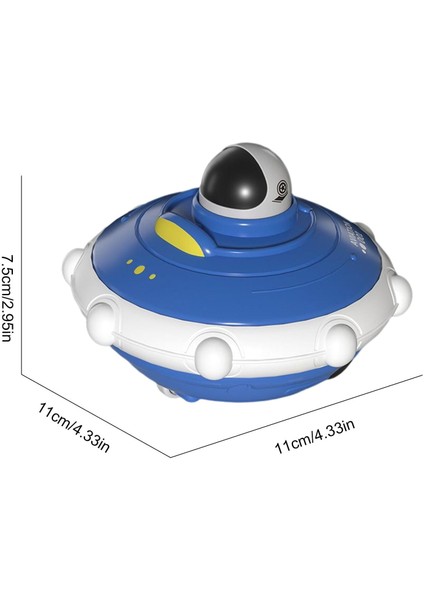 Çocuklar Için Uzay Mekiği Roket Gemisi Oyuncakları | Ataletsel Presleme Alanı Oyuncak Düzlem | Erkekler ve Kızlar Için Eğlenceli Uzay Oyuncakları Ufo (Yurt Dışından)