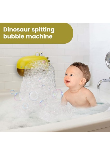 Dinozor Banyo Köpüğü Yapıcı, Küvet Için Otomatik Banyo Köpüğü Makinesi 12 Şarkılı Bebek Müzikli Oyuncaklar Banyo Oyuncakları ve Kabarcık Oyuncakları Harika Hediyeler Yapar Yeşil (Yurt Dışından) fiyatları