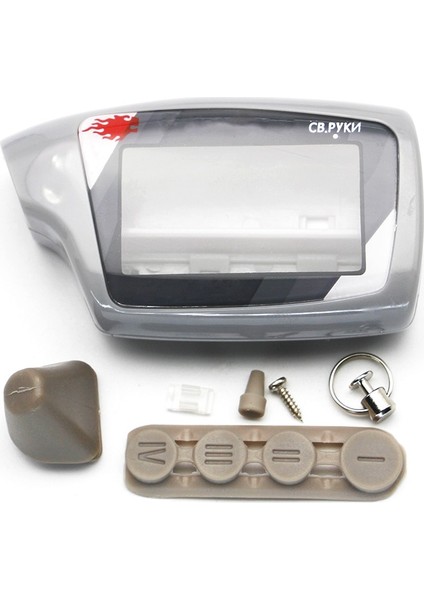 Rusya Versiyonu M5 Vaka Anahtarlık Scher Khan Magicar 5 LCD Iki Yönlü Uzaktan Kumanda Magicar 6 Vaka Anahtarlık (Yurt Dışından)